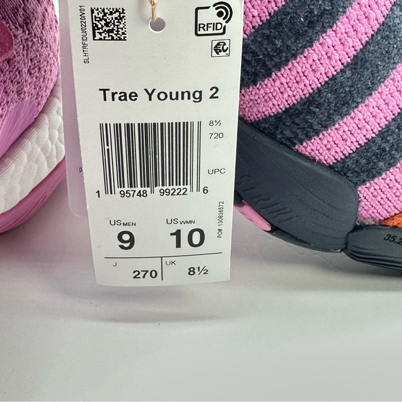 Adidas Trae Young 2 Stratosphere Low top HO6483 Size Men 9, 11 - Picture 10 of 12